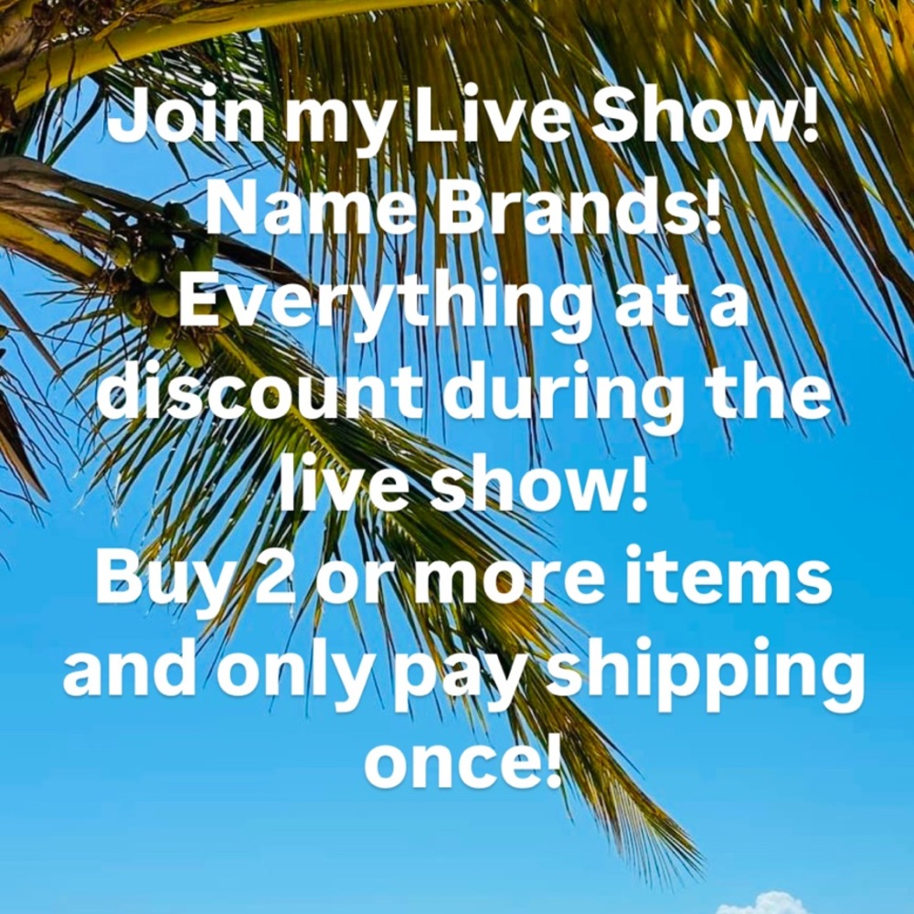 I’m Going Live!  Like This Listing To Get Notified!  Thank You! - Picture 2 of 7